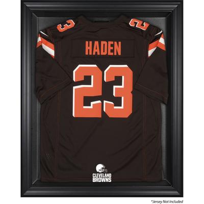 Cleveland Browns – Trikot-Vitrine mit schwarzem Rahmen Image