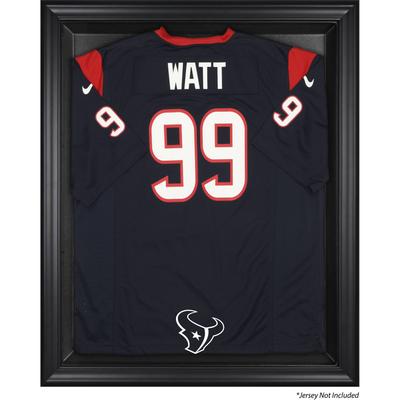 Trikot-Vitrine mit schwarzem Rahmen der Houston Texans
