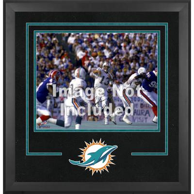 Miami Dolphins Deluxe horizontaler Fotorahmen mit Teamlogo, 16 x 20 Zoll Image