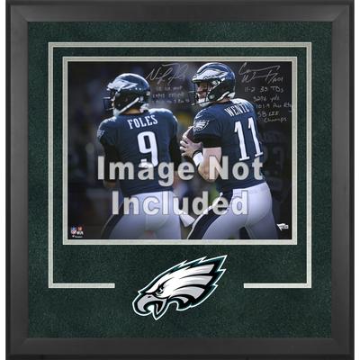 Philadelphia Eagles Deluxe horizontaler Fotorahmen 16 x 20 Zoll mit Teamlogo Image