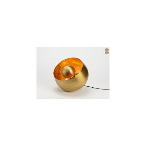Tischlampe Samuel vergoldet mittel Modell E 27 25 W - Mehrfarbig Metall Amadeus 28x28 cm