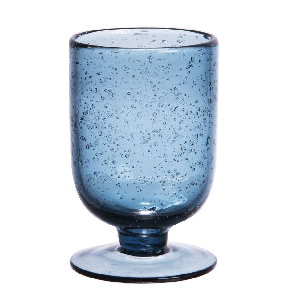 Stielglas Gordes Bullé 25 cl blau x6 - Glas Table Passion Image