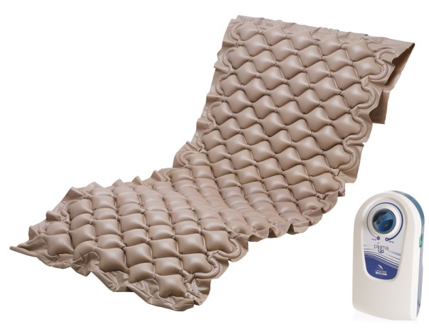 Kit antidecubito PIUMA UP con materassino e compressore con regolazione