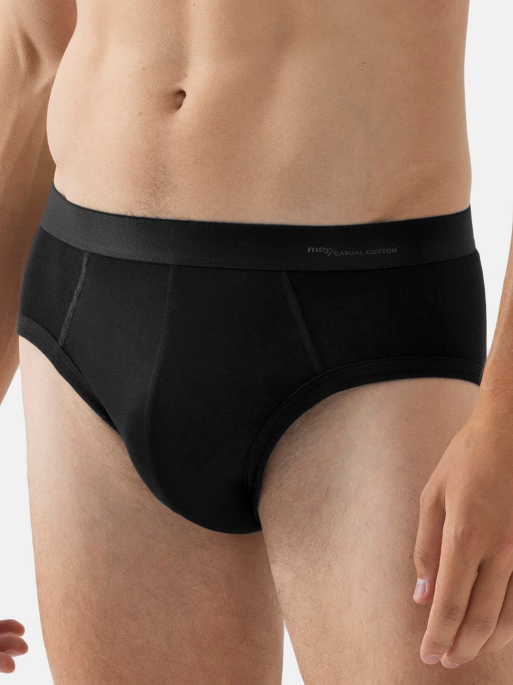 Mey Slip Herren schwarz, XL Image