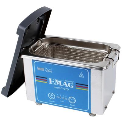 Emmi-07D Ultraschallreiniger Universal 80 w 0.5 l mit Reinigungskorb - Emag