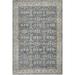 Gray 126 x 94 x 0.4 in Area Rug - Lofy HERITAGE Area Rug w/ Non-Slip Backing Polyester/Cotton | 126 H x 94 W x 0.4 D in | Wayfair
