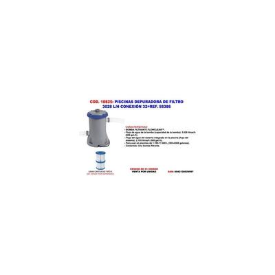 Poolfilter 3028 L/h Anschluss 3258386 Image