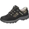 Schnürschuh WALDLÄUFER "HOLLY", Damen, Gr. 7 (40,5), gold (schwarz, goldfarben), Nubukleder, Textil, sportlich, Schuhe, Bequemschuh, Halbschuh, Outdoorschuh in Trekking-Optik, H-Weite