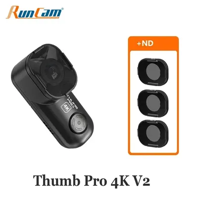 RunCam Thumb Pro 4K V2 New Version Bigger FOV HD Camera 16g Bulit-in Gyro Filter FPV Camera Wide