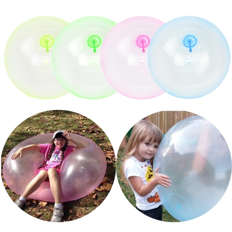 Heiße Verkäufe Kinder Outdoor Weiche Luft Wasser Gefüllt Blase Ball Aufblasen Ballon Spielzeug Spaß Party Spiel Große Geschenke Image
