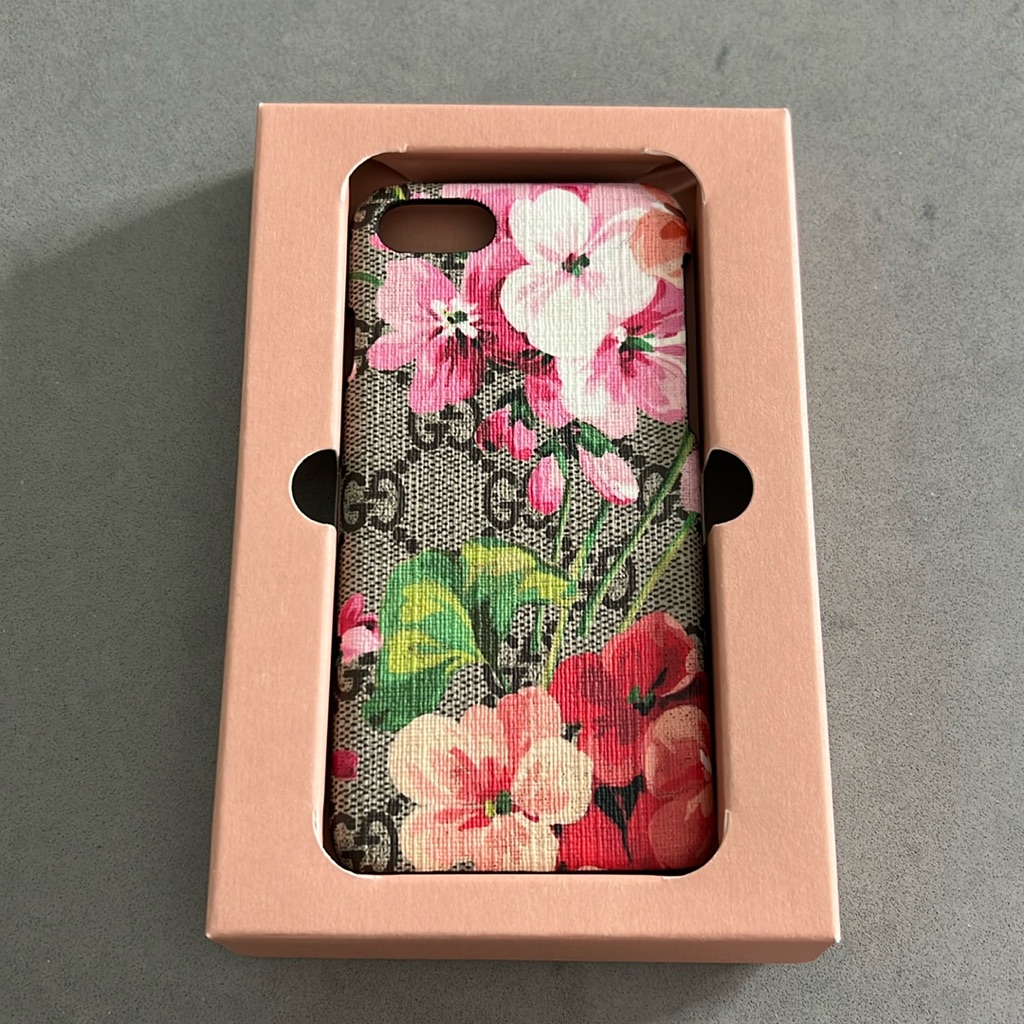 Gucci Cell Phones & Accessories | Gucci Blooms Floral Flowers Iphone Case Tech Accessories | Color: Pink/Red | Size: Os
