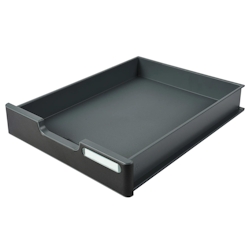 Exacompta 336714D MODULODOC, Schublade mit schwarzer Frontplatte, EcoBlack - Schwarz Image