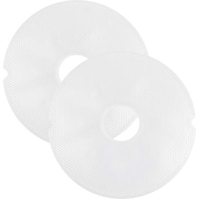 NESCO LM-2-6 Round Plastic Mesh 13 1/2" Clean-A-Screens, for Dehydrators, (Pack of 2)