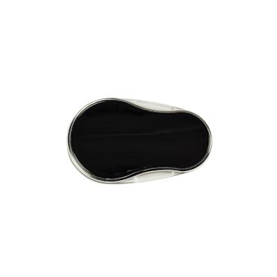 Ecobra LED-Einschlaglupe, Klavierlack-Optik, Linse: Ø 45 mm, Vergrößerung: 2,8 x, schwarz