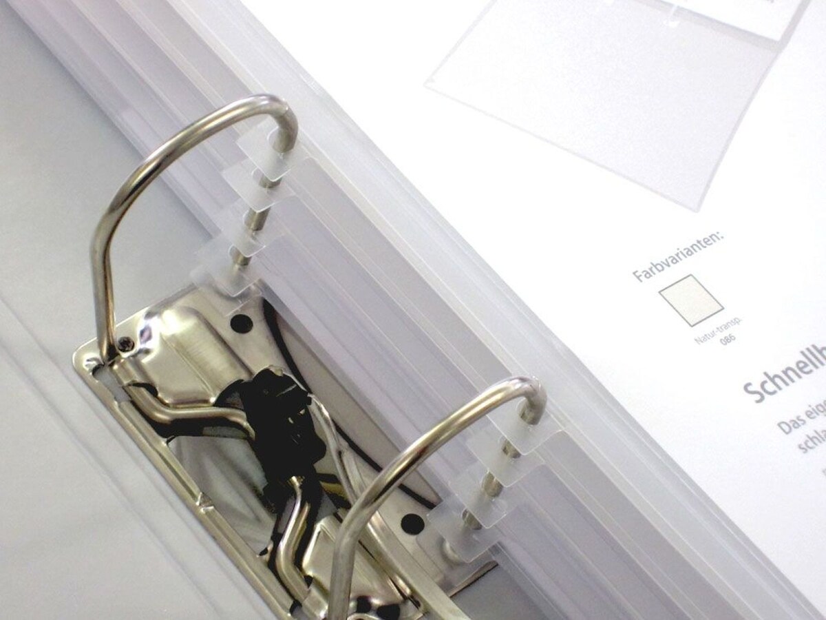 dataplus Schnellhefter-Mappe A4 natur-transparent Image