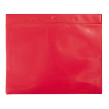 Tarifold Kennzeichnungshülle 162043 A4 quer PVC rt 10 St./Pack. Image