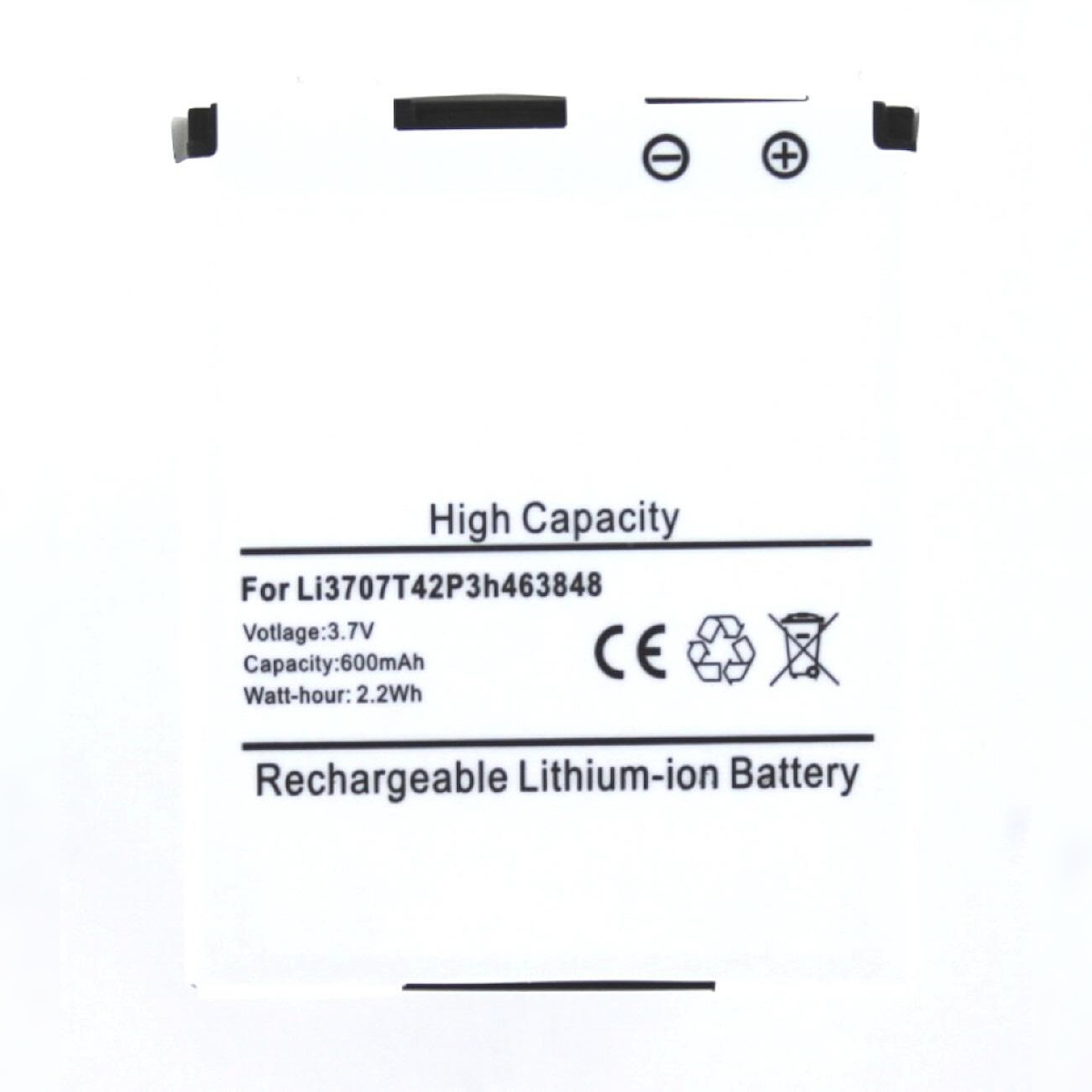AGI Akku kompatibel mit ZTE Li3707T42P3H463848 Image