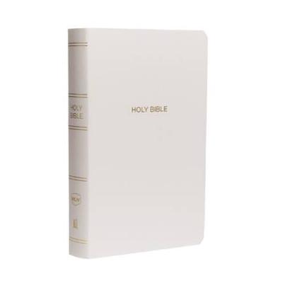 Nkjv, Gift And Award Bible, Leather-Look, White, Red Letter Edition