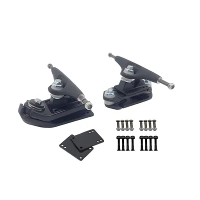 New Arrival Black Bundle-Both Surf Adapter Rail Adapter Rail Adapter Surfskate Truck Fits Any Board