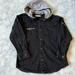 Zara Jackets & Coats | Boys Zara Black Dark Denim Jean Snap Button Hoodie Hood Jacket Coat | Color: Black/Gray | Size: 9