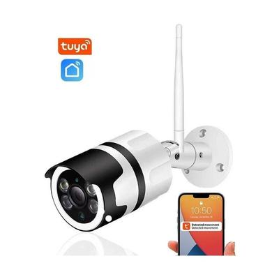 Denver Denver Sicherheitskamera FULL HD mit (Tuya) App - 2MP Outdoor Wifi Kamera mit Infrarot LEDs