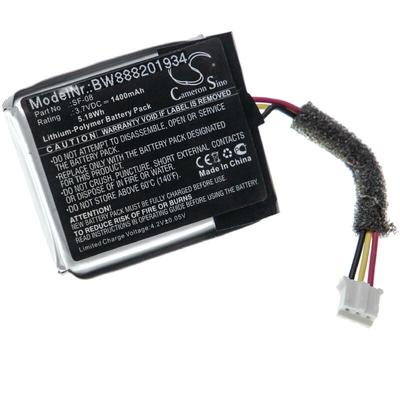 Vhbw - Akku Ersatz für Sony SF-08 für Lautsprecher Boxen Speaker (1400mAh, 3,7V, Li-Polymer) Image