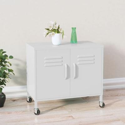 Lagerschrank Weiß 60x35x56 cm Stahl - Vidaxl Image