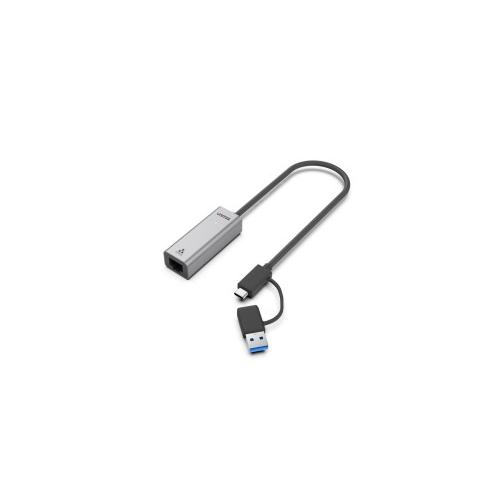 Unitek U1313c Laptop-dockingstation & Portreplikator Kabelgebunden Usb 3.2 Gen 1 (3.1 Gen 1) Type-a + Type-c Grau