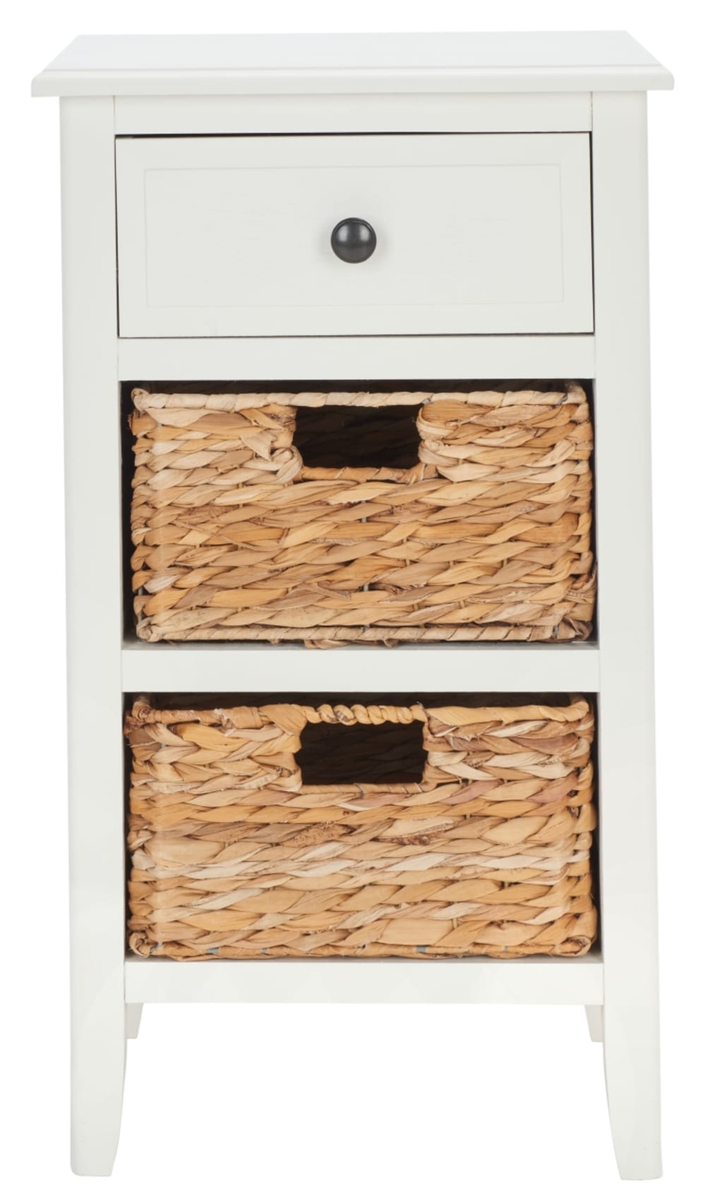 Meubles de rangement en bois de pin blanc