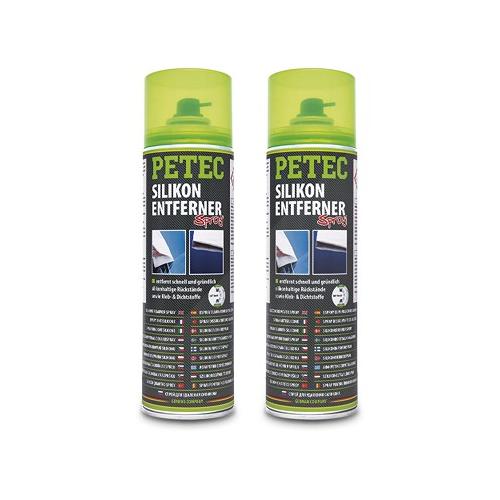 Petec 2x 500 ml Silikonentferner Spray