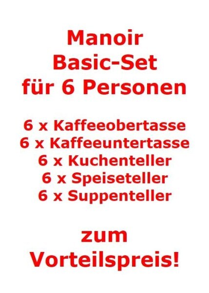 Villeroy & Boch Manoir Basic-Set für 6 Personen / 30 Teile Image
