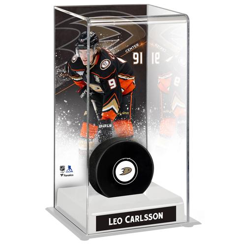 Leo Carlsson Anaheim Ducks Deluxe Großer Hockey-Puckkoffer