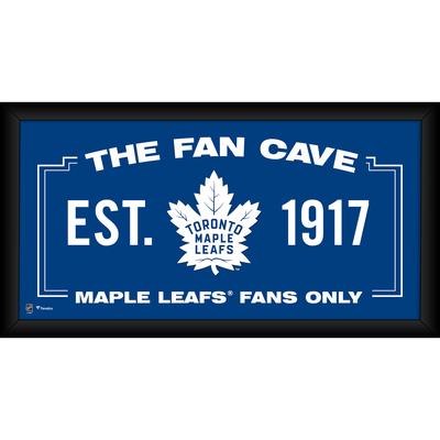 Toronto Maple Leafs – gerahmte Fan-Cave-Collage, 25,4 x 50,8 cm Image