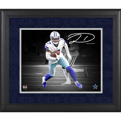 Trevon Diggs Dallas Cowboys Faksimile Signatur gerahmt 11" x 14" Spotlight Foto Image