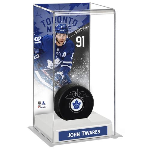 John Tavares Toronto Maple Leafs Deluxe Großer Hockey-Puckkoffer