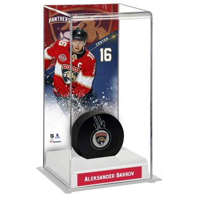 Aleksander Barkov Florida Panthers Deluxe Großer Hockey-Puckkoffer Image