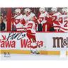 Alex DeBrincat Detroit Red Wings Autographed 8"" x 10"" Debut Photograph