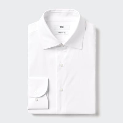 Uniqlo - Cotton Super Non-Iron Regular Fit Shirt - White - M