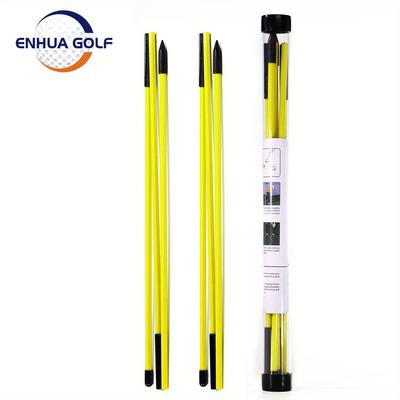 TEMU 2pcs Golf Tri-fold Stick, Alignment Stick, Swing Training Aid, Foldable Practice Stick, Posture Corrector With Storage Tube