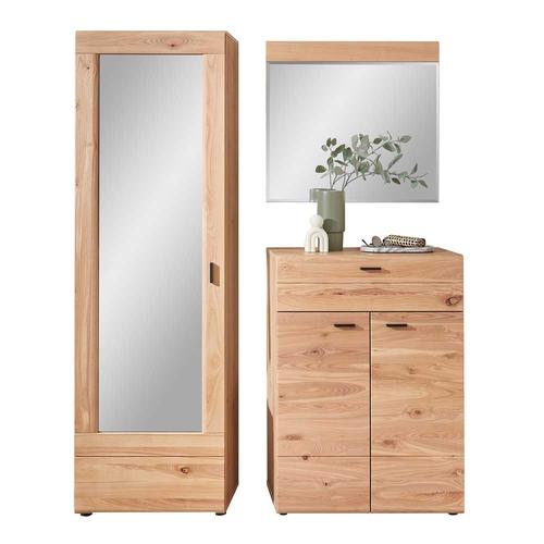 Flur Möbel Set in modernem Design 194 cm hoch (dreiteilig)