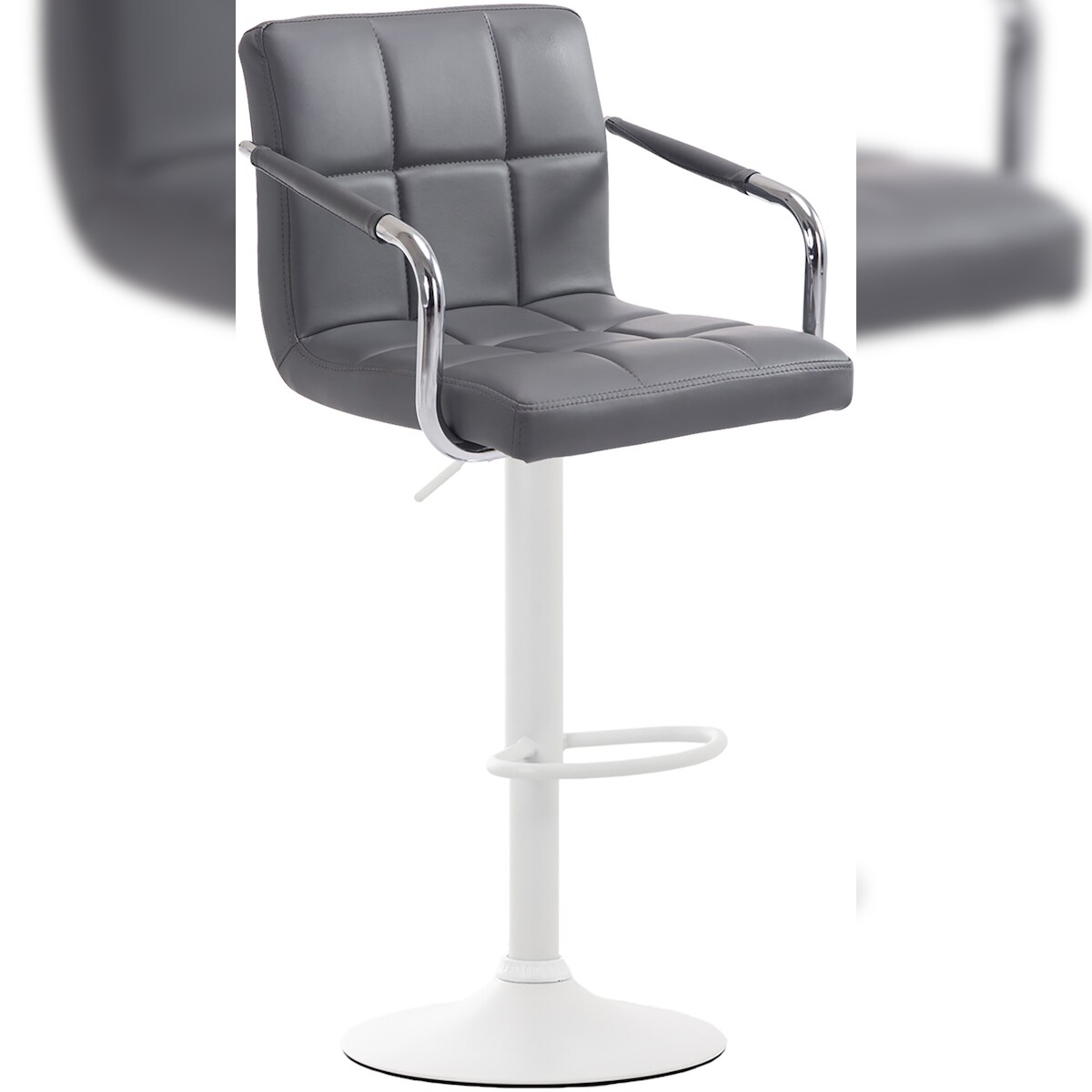 CLP Barhocker Lucy V2 grau/weiß Image
