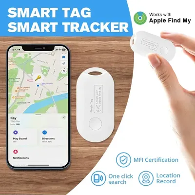 GPS Tag For Children/Elder Smart AirTag Mini Pet Tracker Bluetooth Smart Tag Car Lost Tracker For