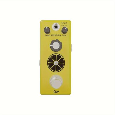 Iset Analog Lemon Compressor Guitar Pedal For Electric Guitar Bass True Bypass