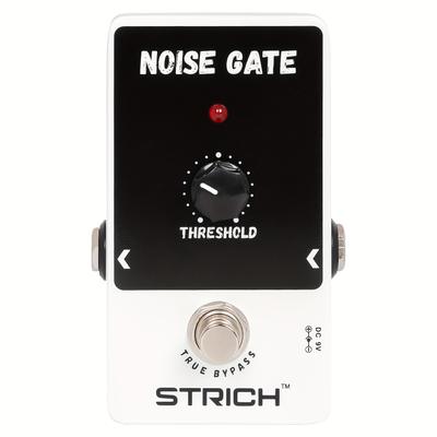 Strich Noise Gate Pedal, Noise Suppressor Guitar Pedal Noise Killer Effect For Electric Guitar And Bass True Bypass