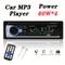 TEMU New 4 X 60w Car Radio Stereo Mp5 Player Single Din Dual Usb Hands-free Car Stereo Support Mp3/usb Lcd Display With Remote Control