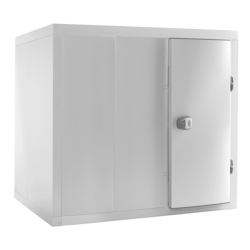 NORDCAP Kühlzelle mit Paneelboden Z 290-230-R, RAL 9006 (Weißaluminium) Image