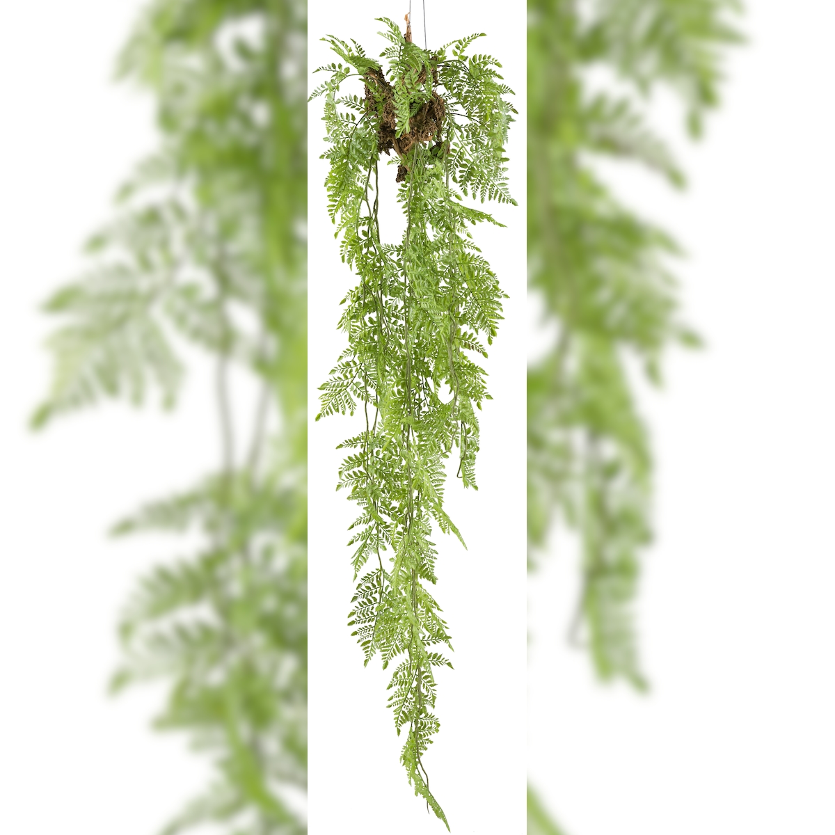 CREATIV green künstliche Pflanze Farnhänger, ca 145cm inkl. Metallhaken Image