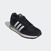 Sneaker ADIDAS SPORTSWEAR "RUN 60S 3.0", Gr. 45, schwarz-weiß (core schwarz, cloud weiß, core weiß), Textil, Leder, sportlich, Schuhe
