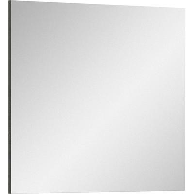 Spiegel INOSIGN "Rumba, Breite 70 cm", weiß (rauchsilber nachbildung, weiß hochglanz), B:80cm H:70cm T:2cm, Spiegelglas, Spiegel, Garderobenspiegel, Flurspiegel, Dielenspiegel, Wandspiegel Image