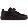 Sneaker LOTTO, Gr. 30, schwarz, Synthetik, unifarben, sportlich, Schuhe, - in monochromer Farbgebung